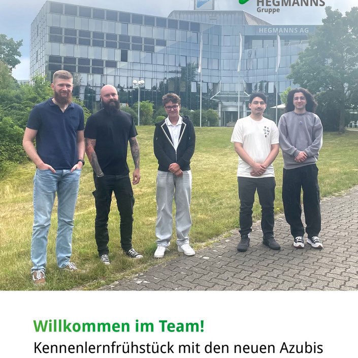 🎉 Heute war es endlich so weit: Ausbildungsstart 2025 bei der Hegmanns Gruppe! 👋

Am Vormittag durften wir fünf neue...